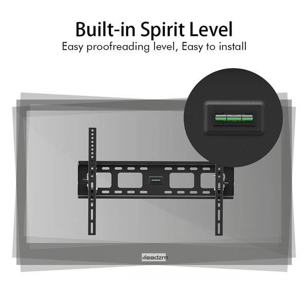 LEADZM TMW600 32-70" Flat Tilting TV Wall Mount with Spirit Level