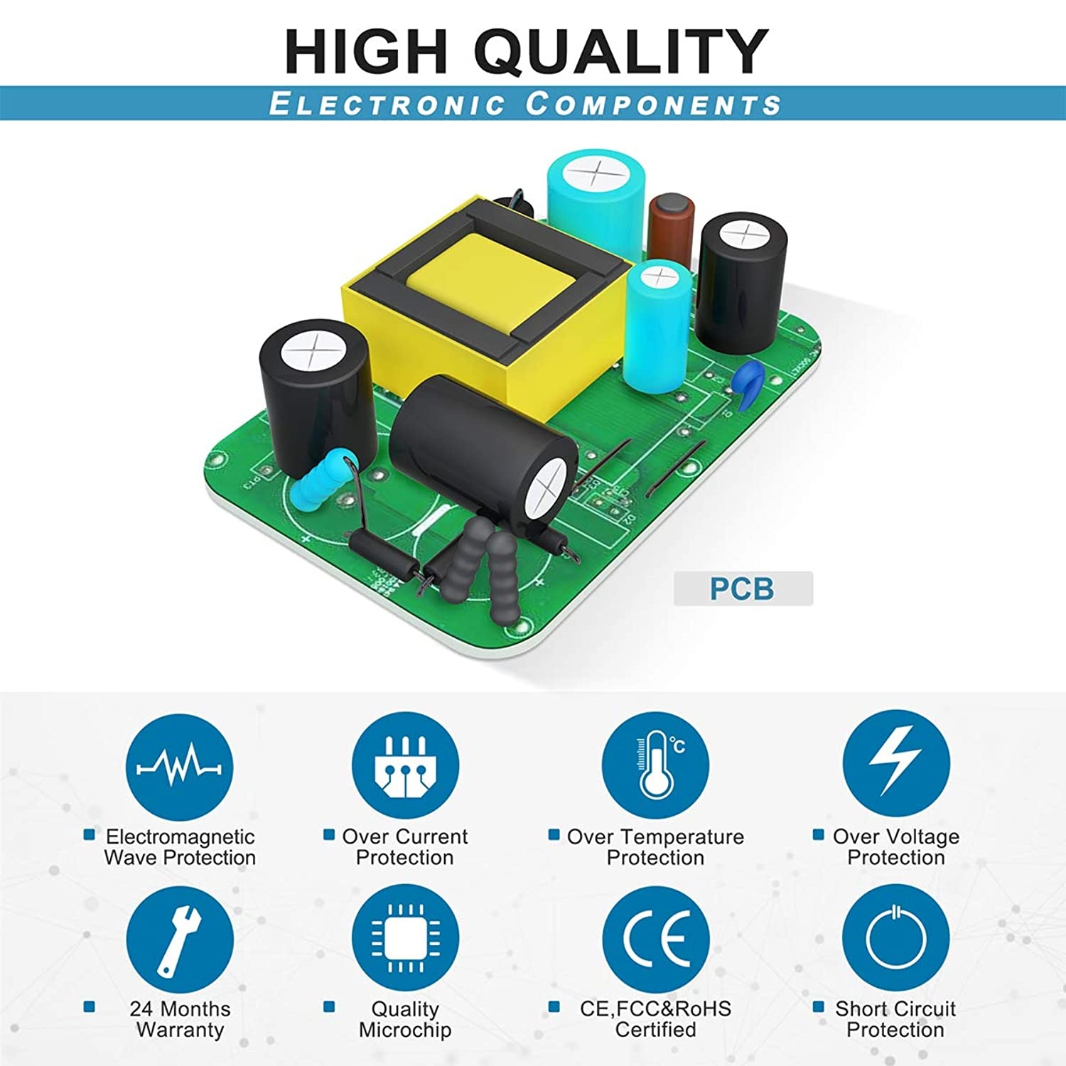 PwrON AC to DC Adapter Compatible with Sony SRS-XB40 SRSXB40 Portable Bluetooth Wireless Speaker SRS-XB40/BLK SRSXB40/BLK SRS-XB40/BLUE SRSXB40/BLUE SRSXB40/RED SRS-XB40/RED Power Supply Charger