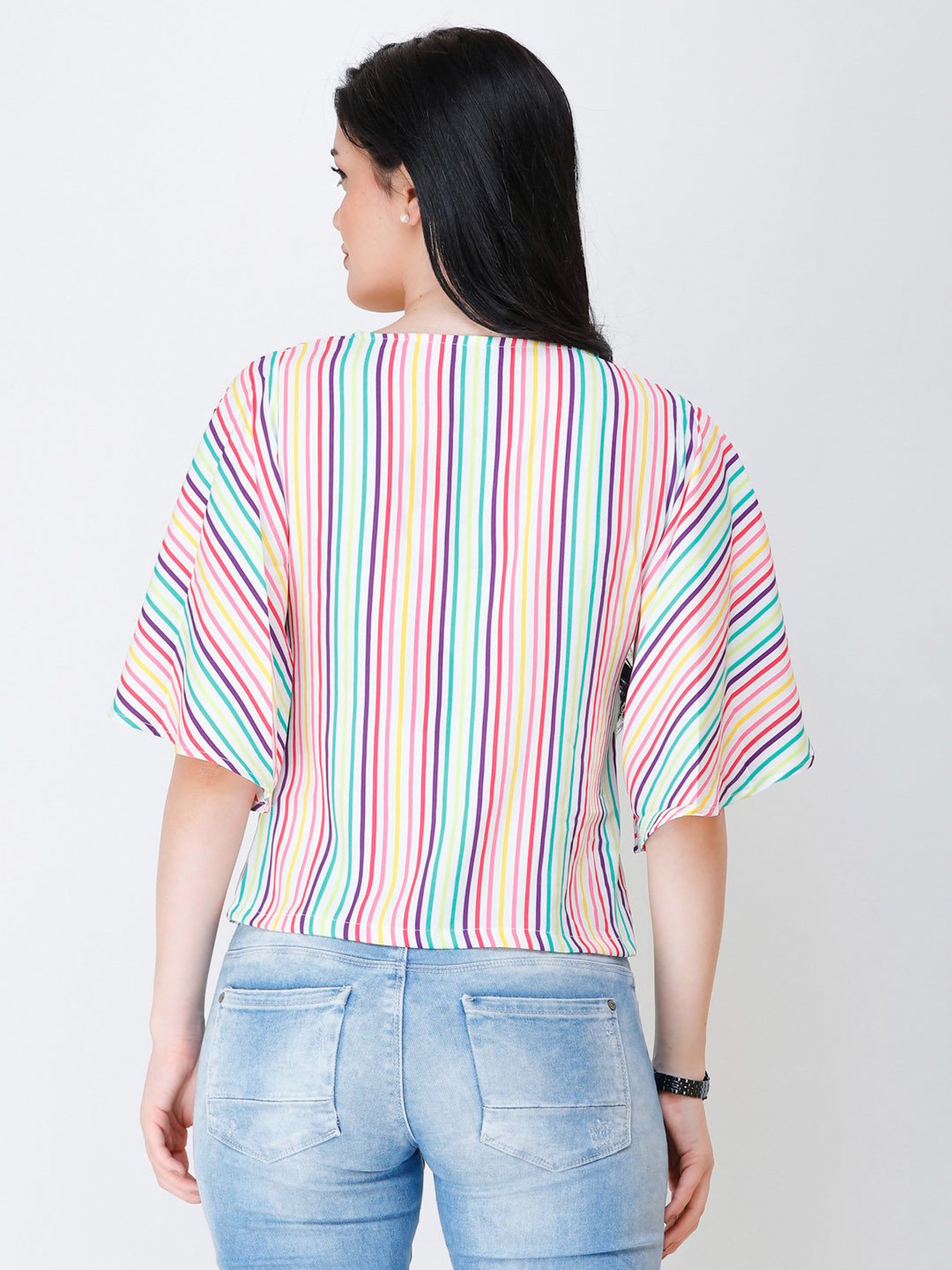 Scorpius Multicolor Striped Top