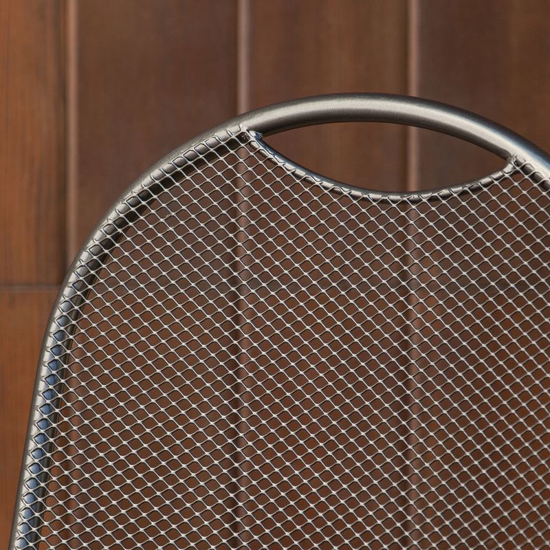 3pc Ludwig Folding Bistro Set - Royal Garden