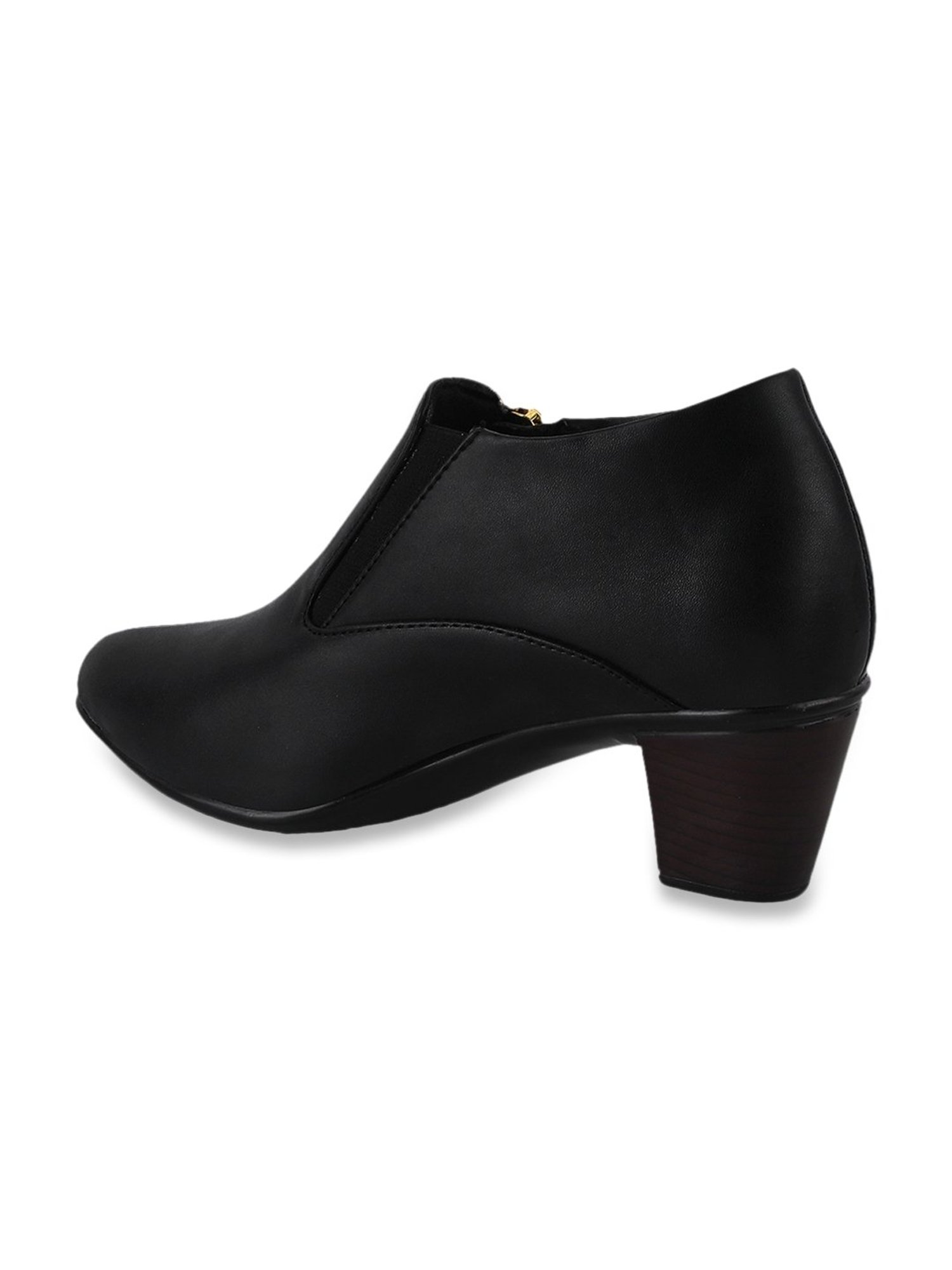 The White Pole Women's Black Casual Boots
