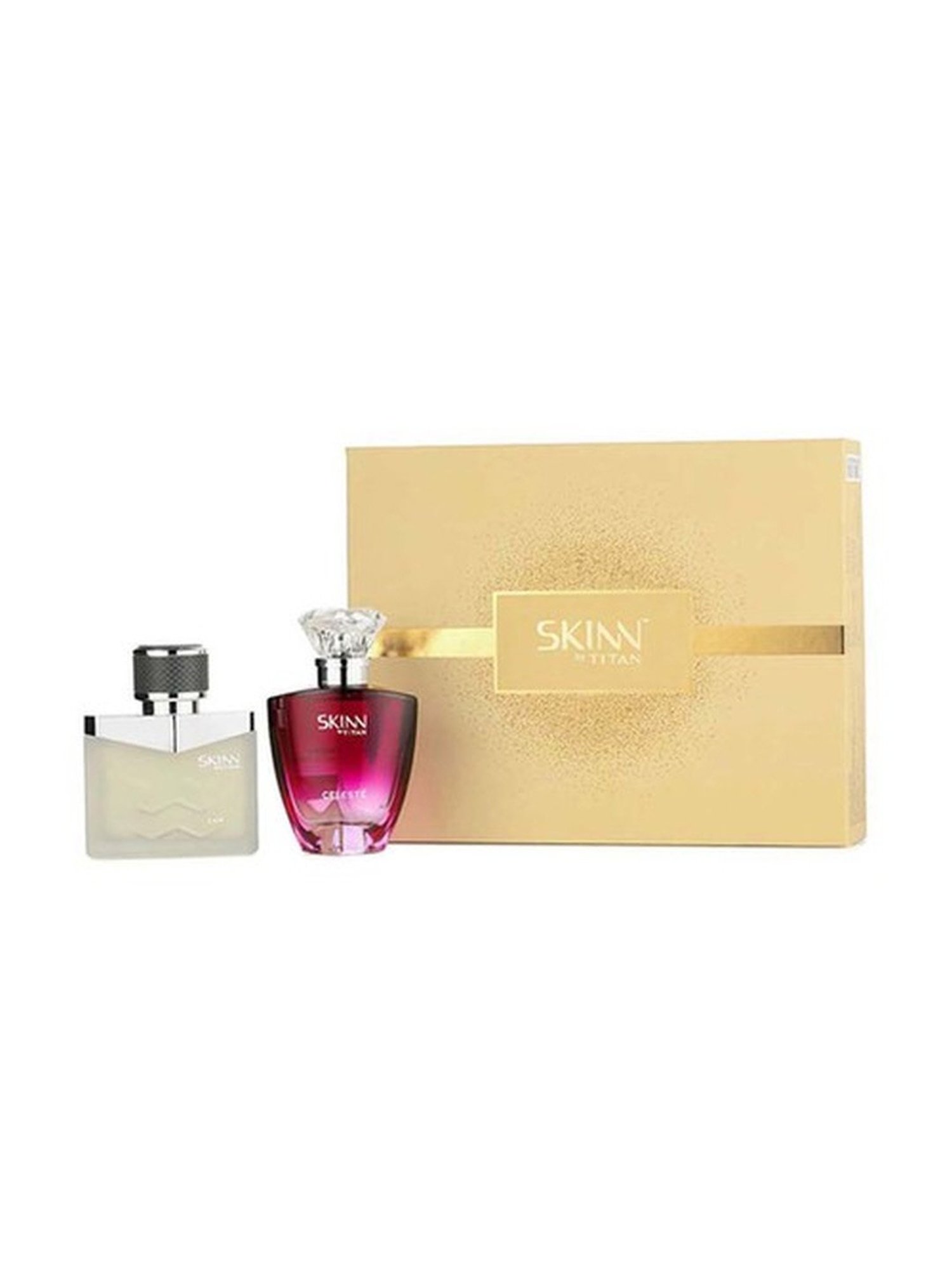 Skinn by Titan Raw + Celeste Eau de Parfum Combo Set