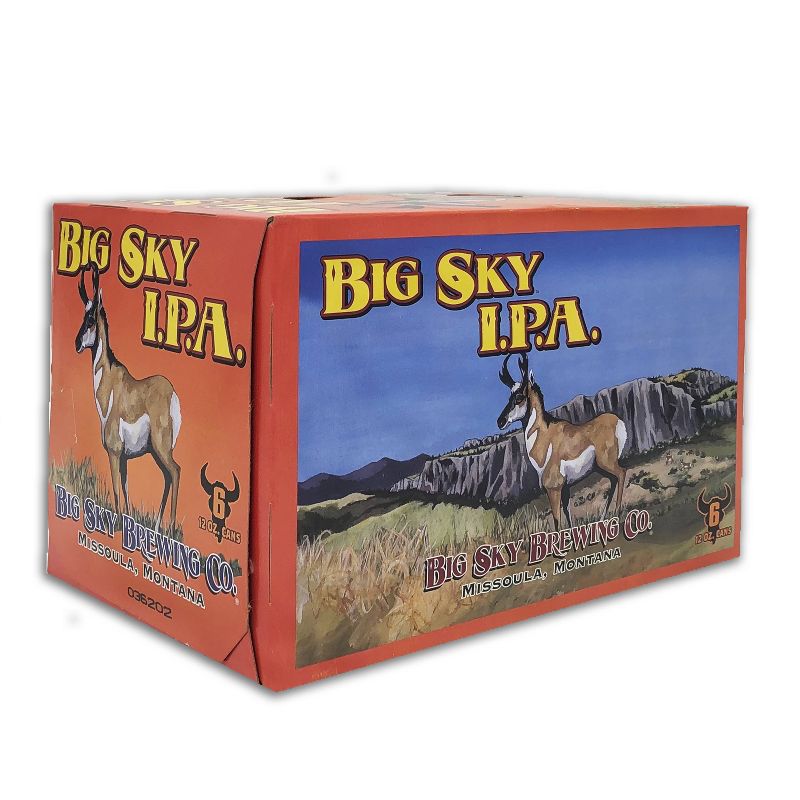 Big Sky IPA Beer - 6pk/12 fl oz Cans