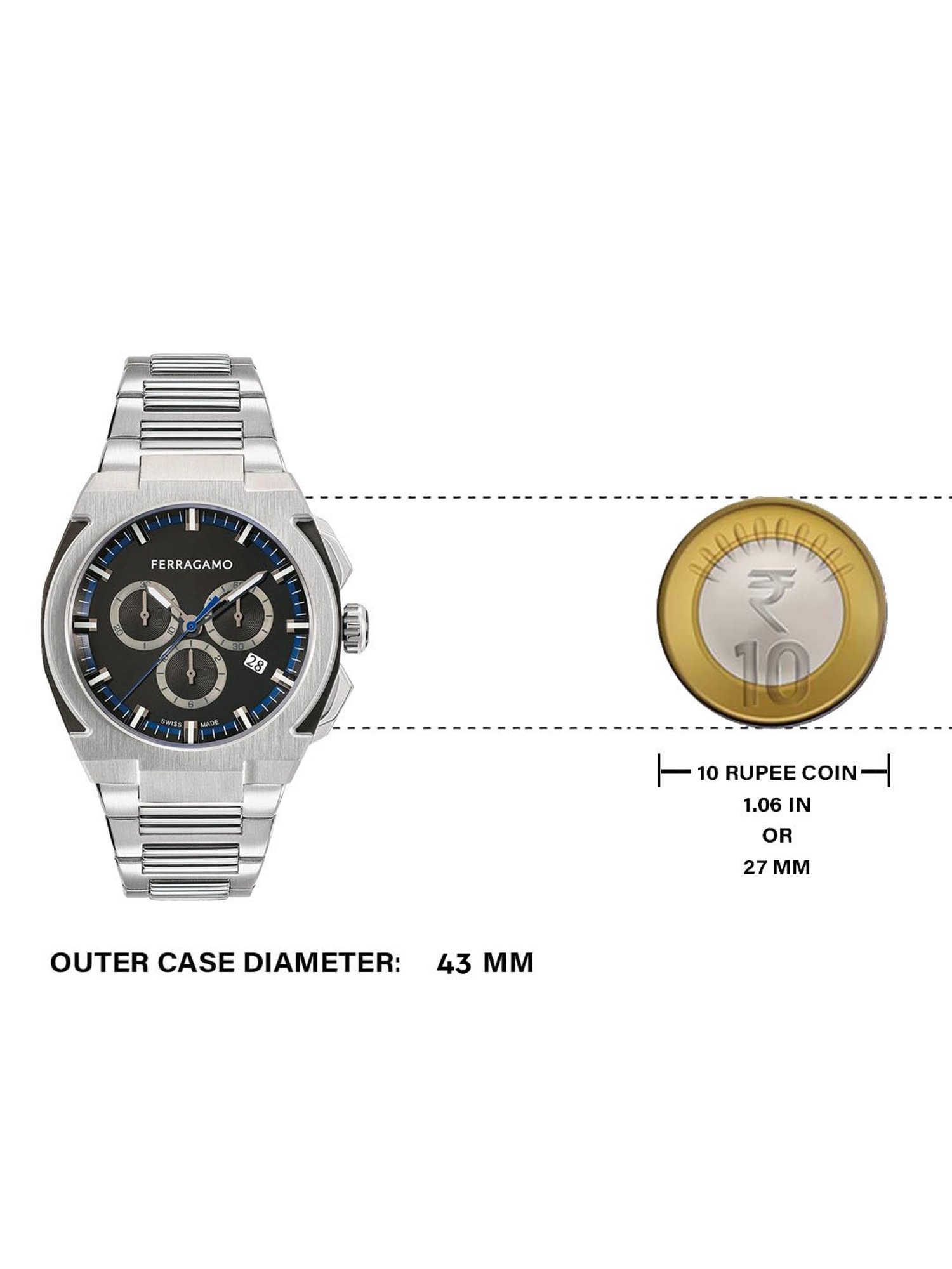 Ferragamo SFK200223 Analog Watch for Men