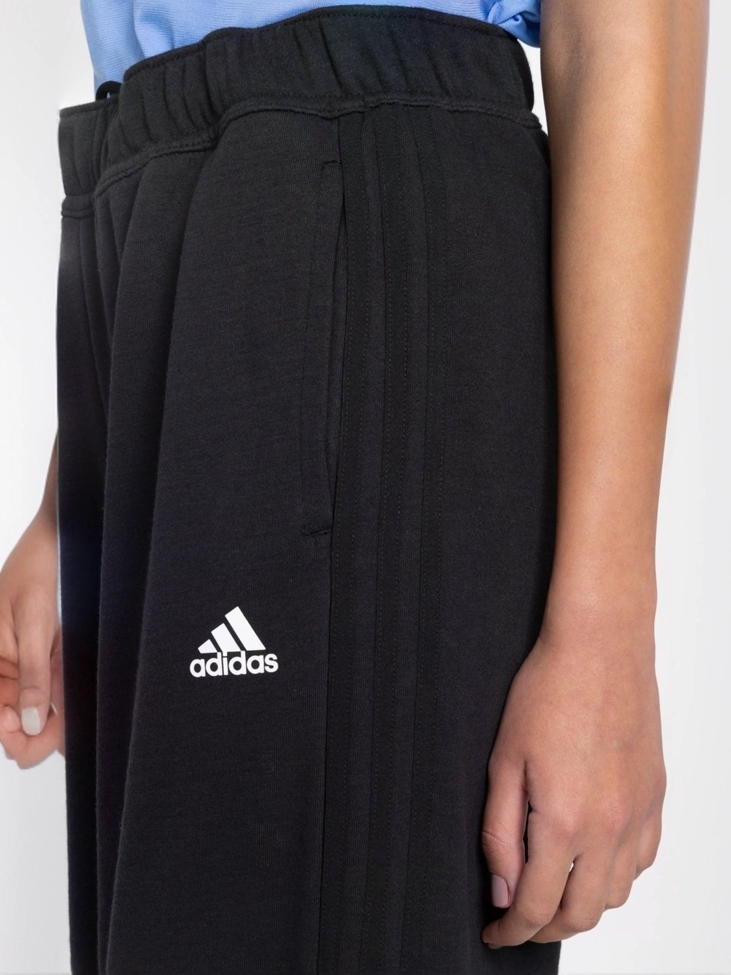 KENDALL + KYLIE Black Cotton Sports Tights