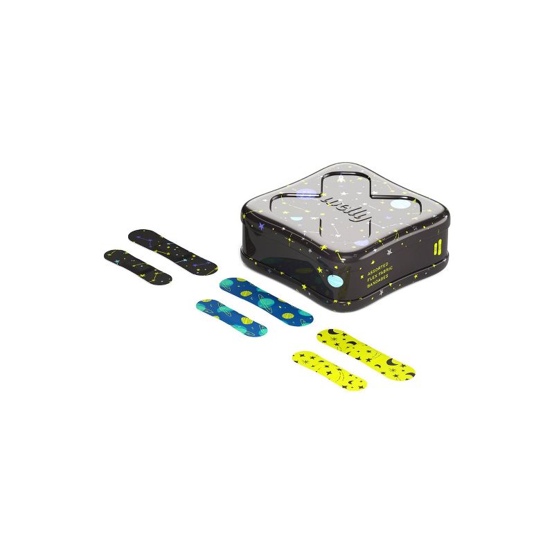 Welly Flex Fabric Bandages Space - 48ct