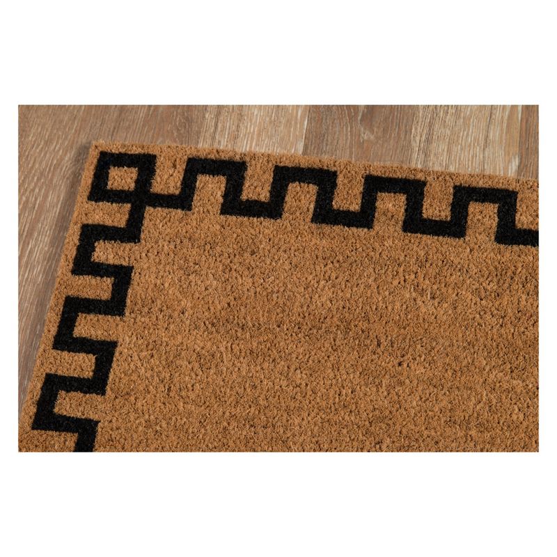 1'6"X2'6" Geometric Woven Door Mat Natural - Erin Gates By Momeni