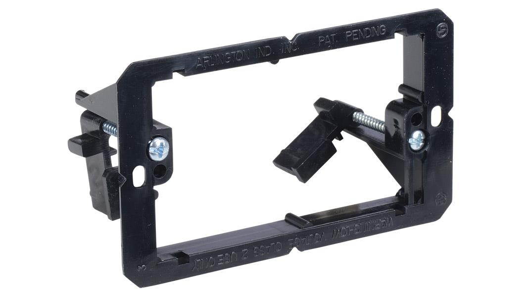 Arlington Industries - LV1 - Single Gang - For 1/4" to 1" Walls - Low Voltage Device Mounting Bracket