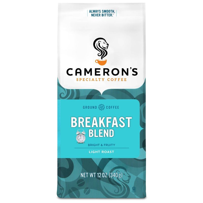 Cameron's Breakfast Blend Light Roast Ground Coffee 12oz