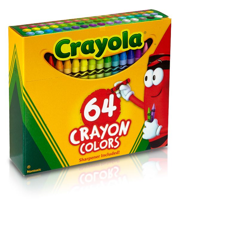 Crayola 64ct Classic Crayons with Sharpener