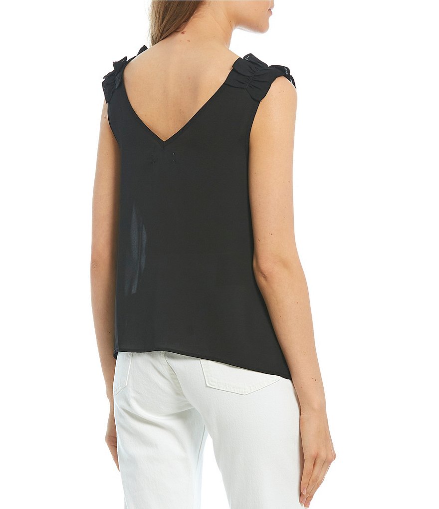 Lily Star Ruffled Strap Tank Top