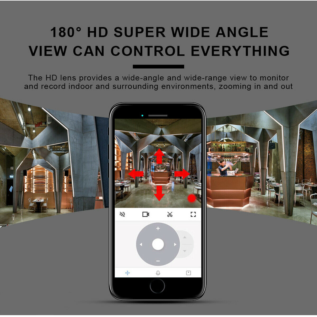 1080P WIFI IP Security Camera Wireless Outdoor Smart Home IR Night Video