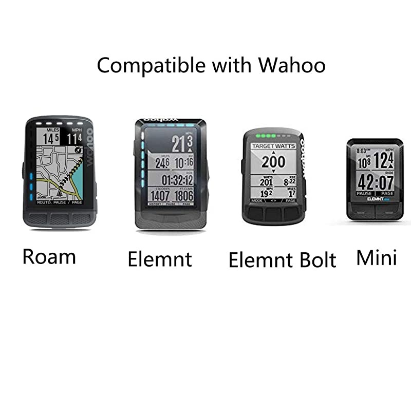 Bicycle Stem Headset Top Cap Mount for Wahoo Mini Wahoo Elemnt Elemnt BoltElemnt Roam GPS Bike Computer CNC Aluminum Alloy