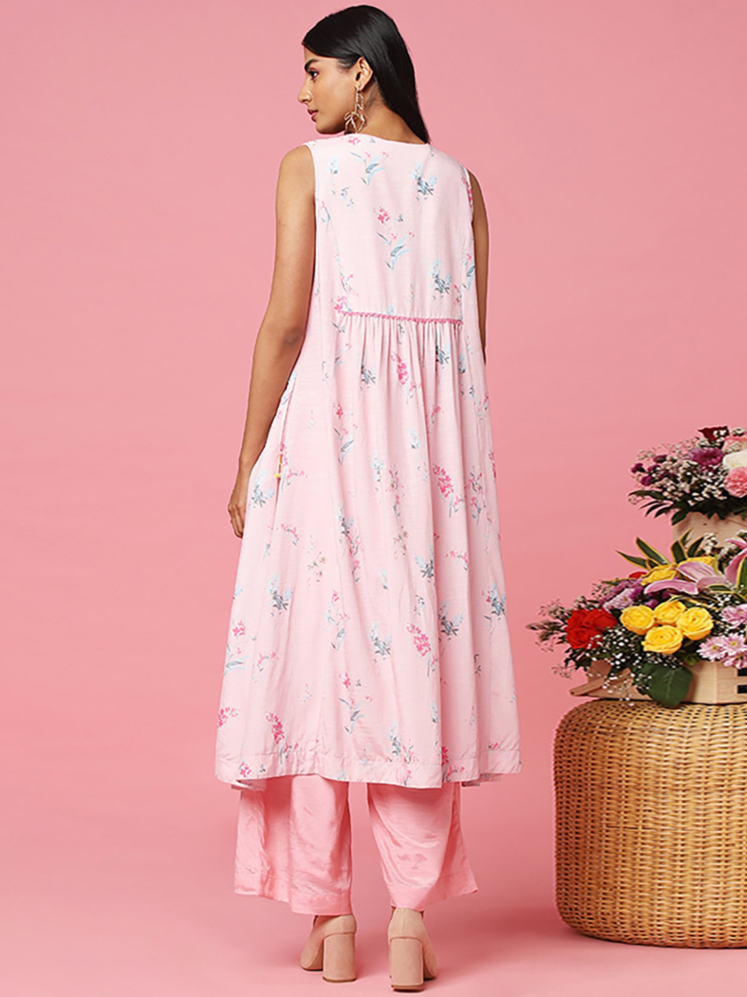 Marigold Lane Pink Printed Overlay