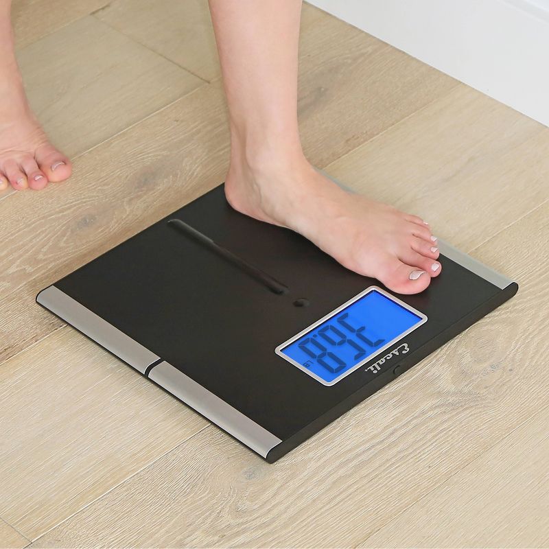 Easy Read Bathroom Scale Black - Escali