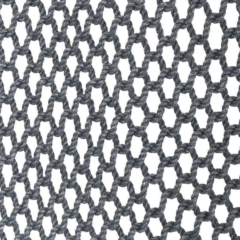 Sunnydaze Modern Boho Style Soft Spun Polyester Rope Hanging Caribbean XL Hammock Chair Swing - Gray