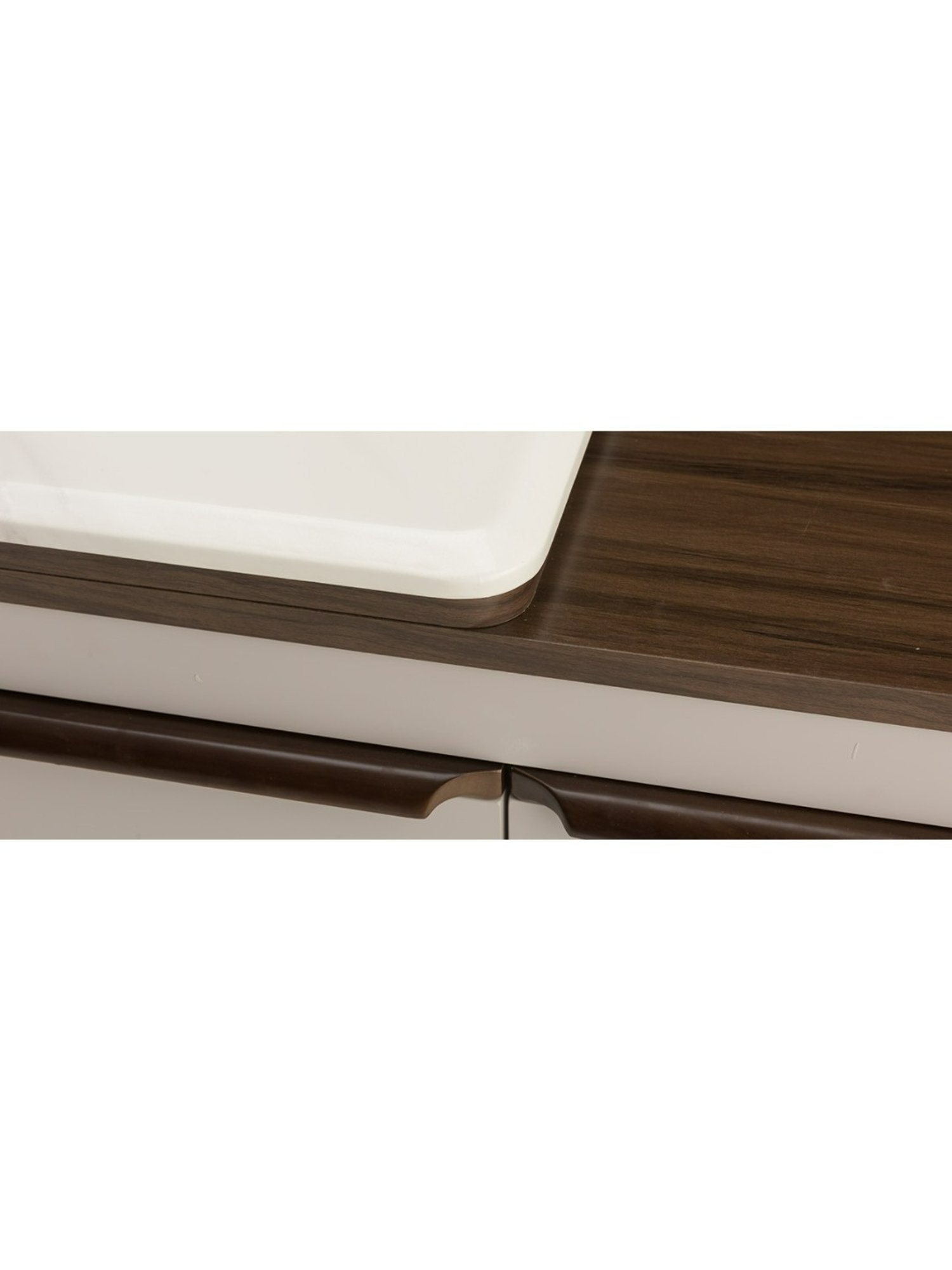 Delite Kom Flex Flowery Wenge & Acacia Dark Engineered Wood TV Entertainment Unit