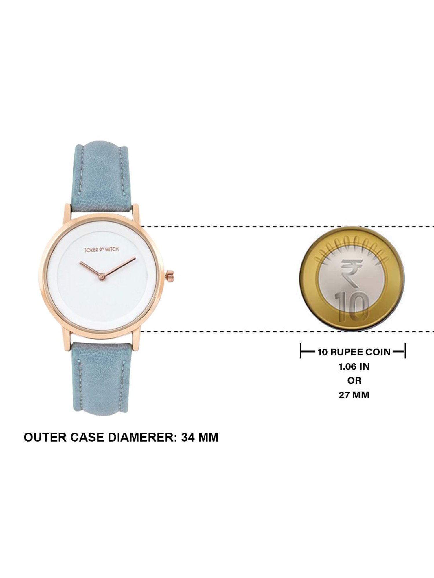 Joker & WItch JWBS832 Analog Watch for Women With Bracelet