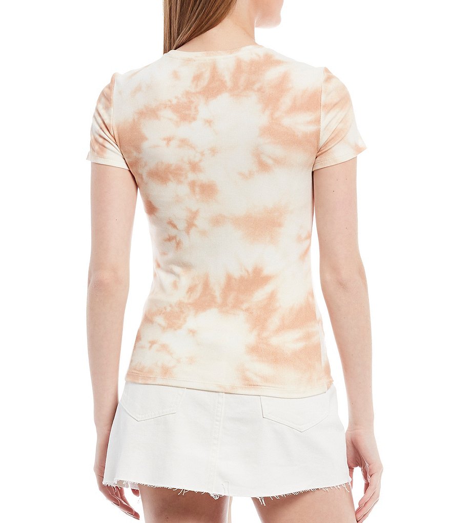 BB Dakota by Steve Madden Up to Here Puff Elbow Sleeve Mock Neck Smocked Top