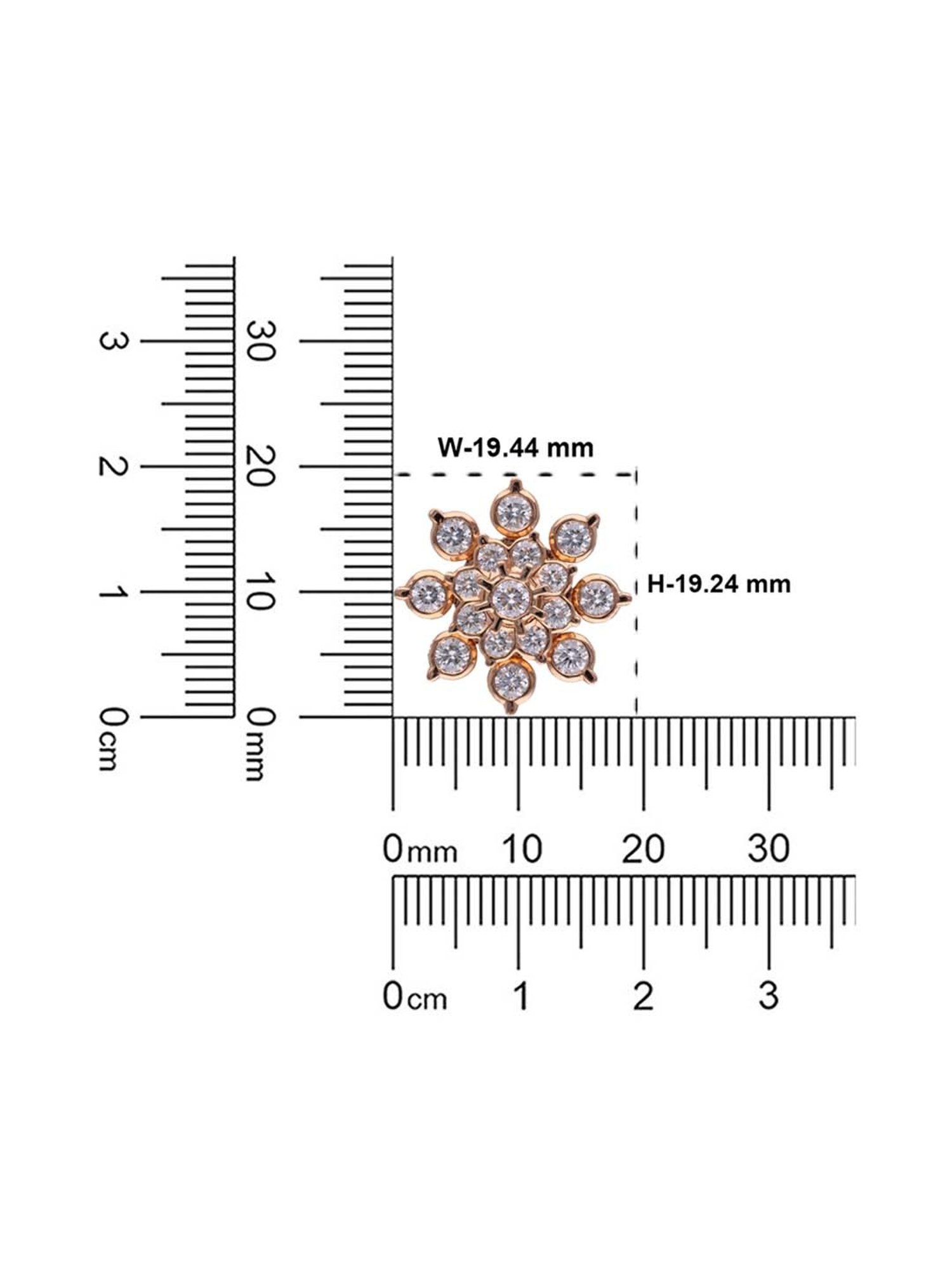 CKC Timeless Beauty: Traditional Close Setting Diamond Earstud