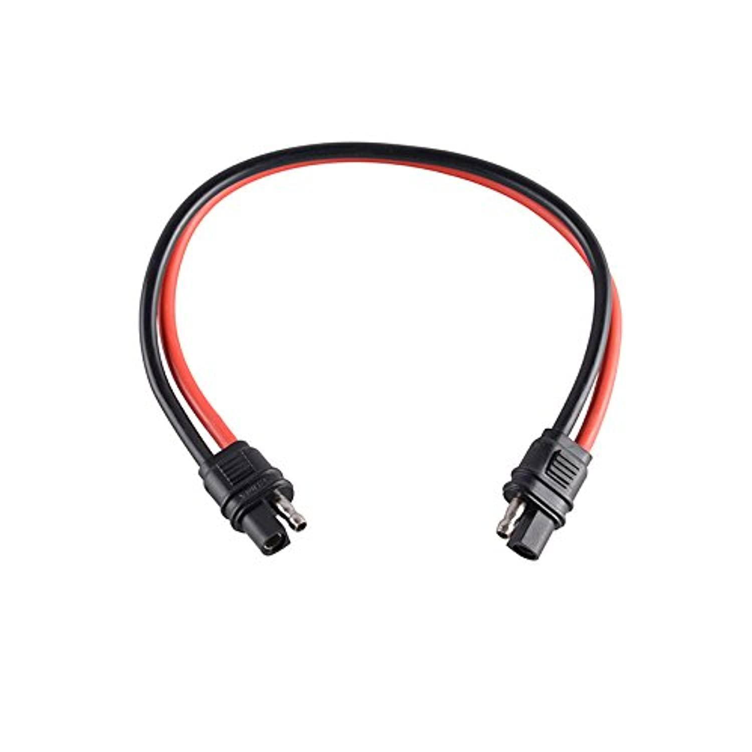 aleko h210 2 pin quick disconnect harness weather proof connector 10 gauge 12 inch