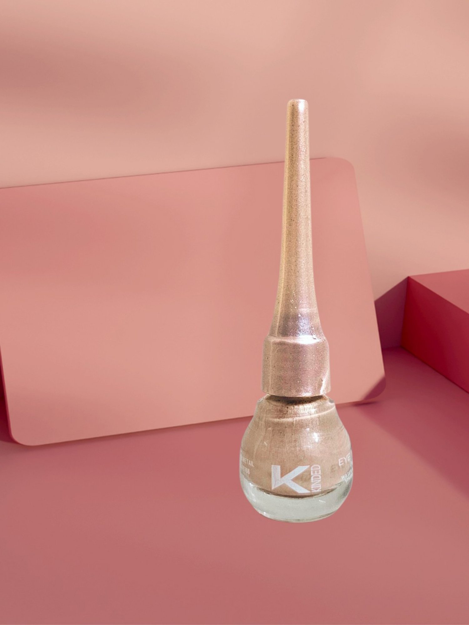 KINDED Liquid Eye Liner Golden Glaze & Greyish Silver Combo