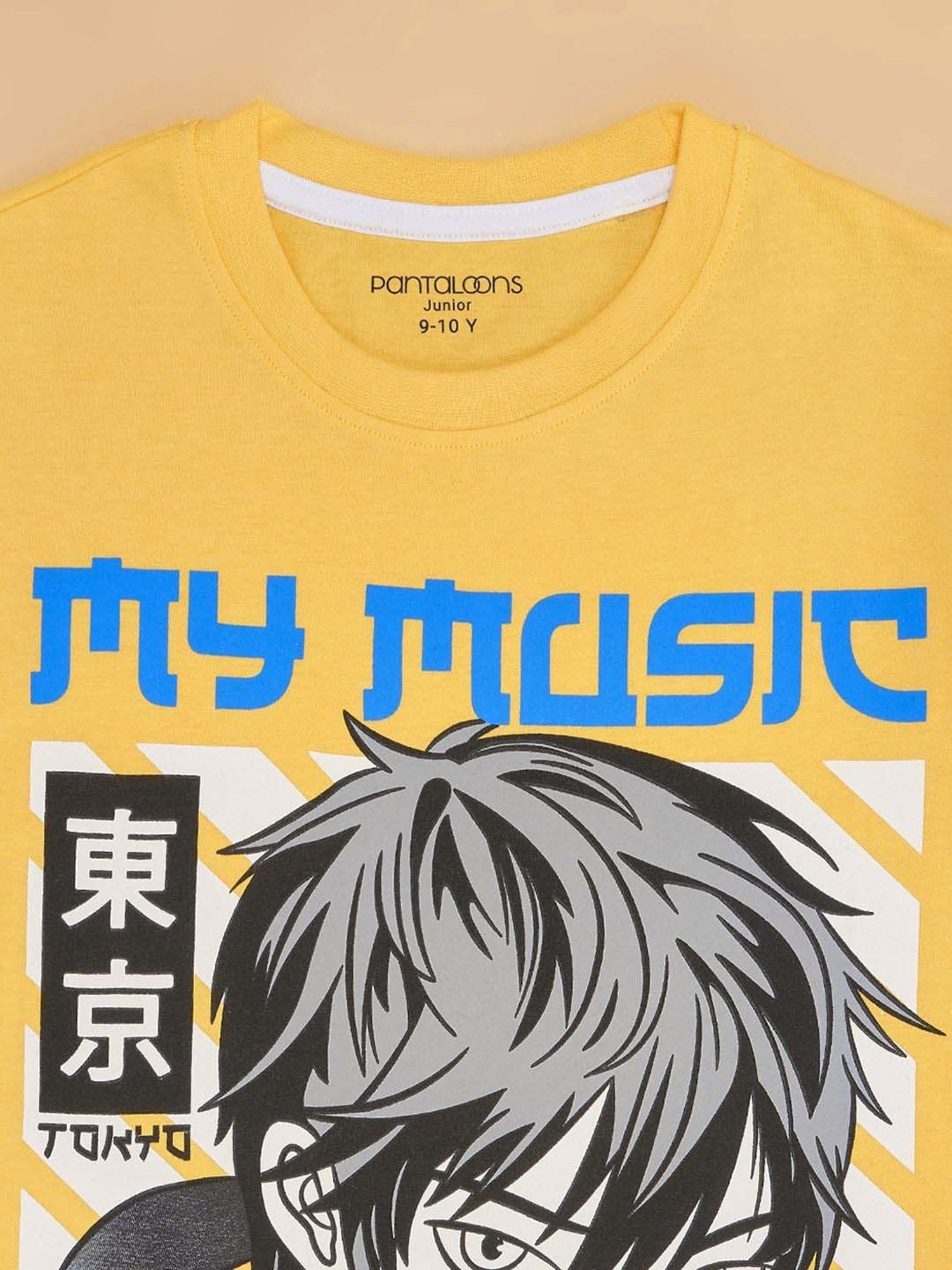 Pantaloons Baby Kids Limelight Cotton Regular Fit T-Shirt