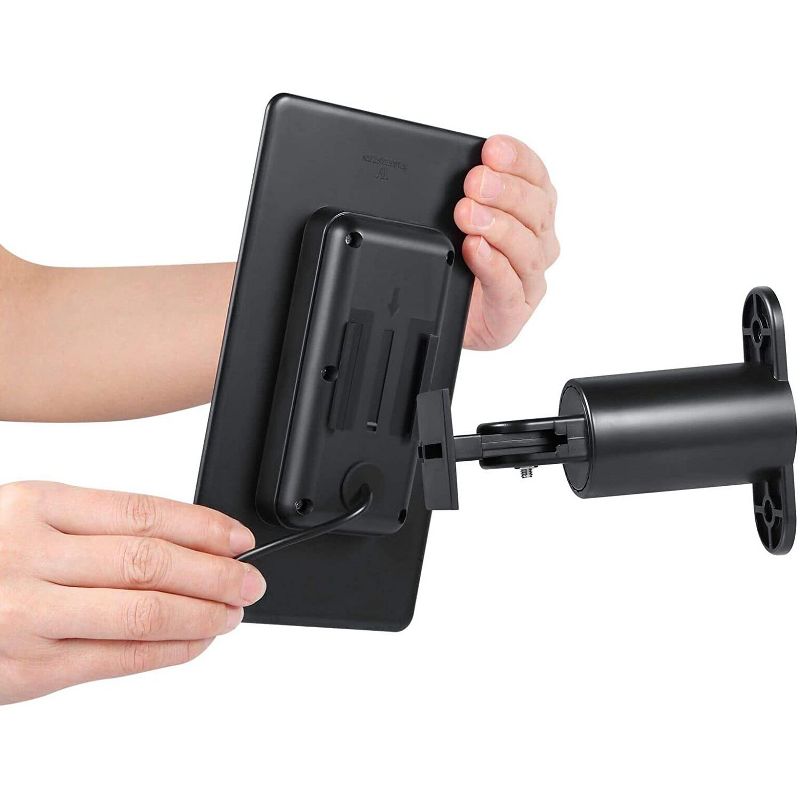 Wasserstein Solar Panel with Internal Battery Compatible with Blink Outdoor, Blink XT and Blink XT2 Outdoor Camera (1 Pack, Black)