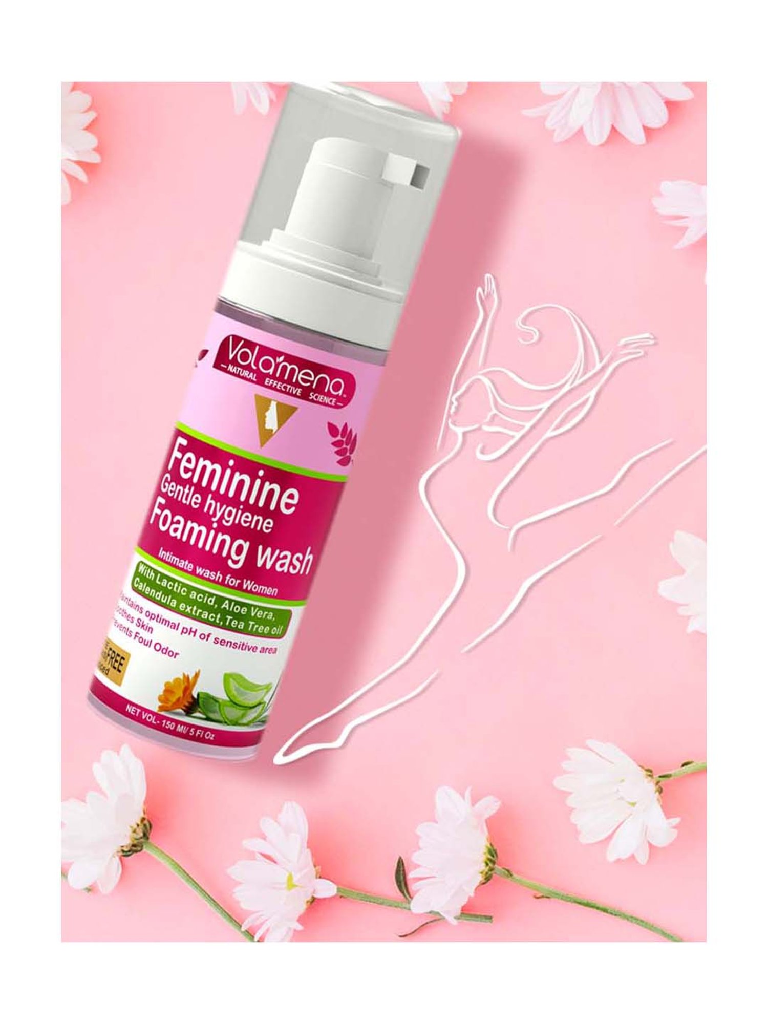 Volamena Feminine Gentle Hygiene Intimate Wash - 150 ml