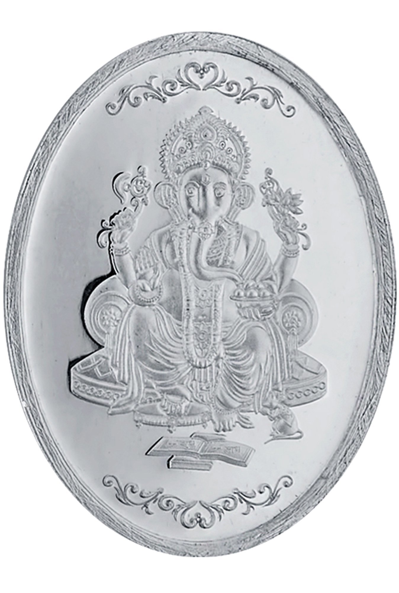 Taraash Ganpati 999 10gm Silver Coin
