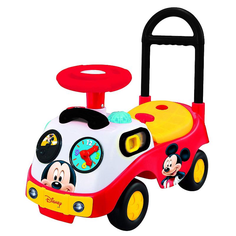Kiddieland Toys 048116 My First Mickey Musical Toddler Ride On Push Toy Car
