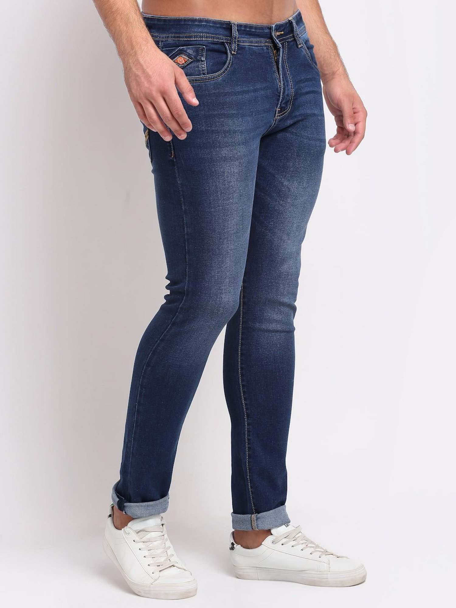 Louis Stitch British Blue Slim Fit Jeans