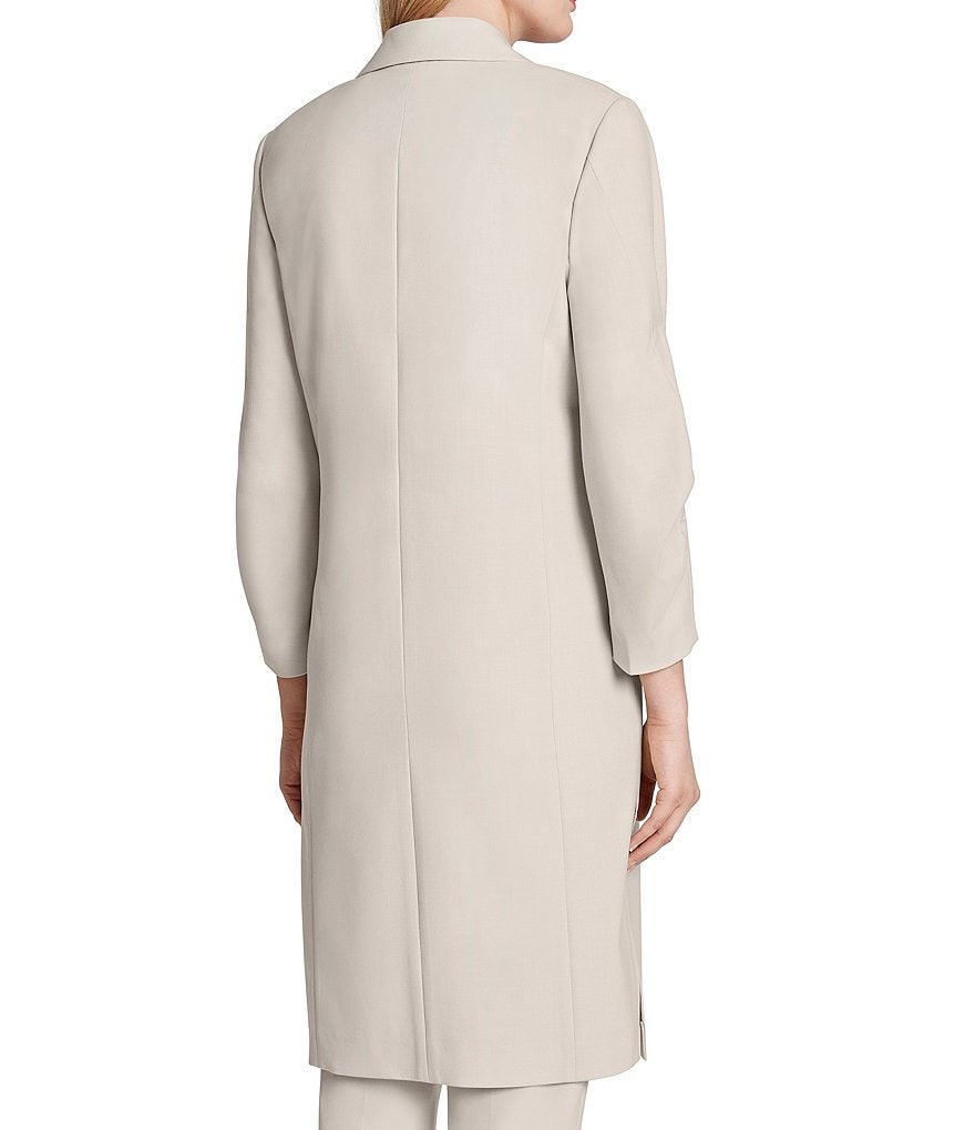 Kasper Glen Plaid Notch Lapel Two Button Front Pocket Jacket