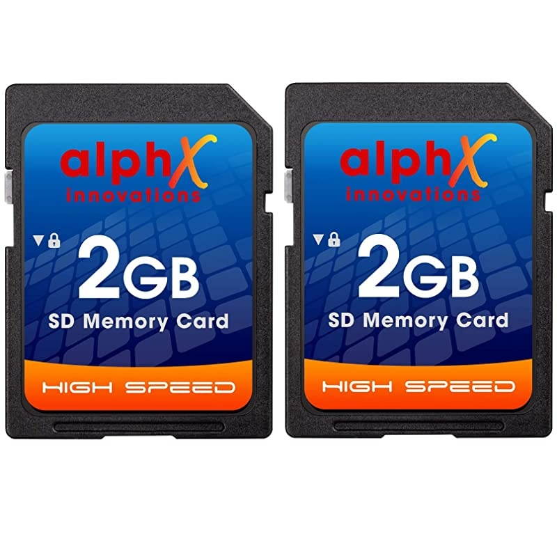 D50 D40 D40X D3300 Digital Camera Memory Card 2X 2GB Secure Digital SD Memory Card 1 Twin Pack