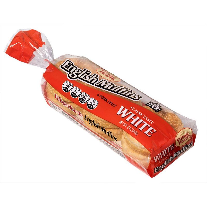Village Hearth English Muffins - 6ct/12oz