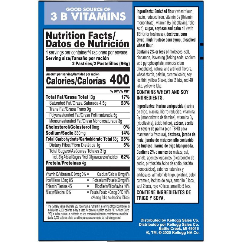 Kellogg's Pop-Tarts Frosted Strawberry Pastries - 12ct/20.31oz