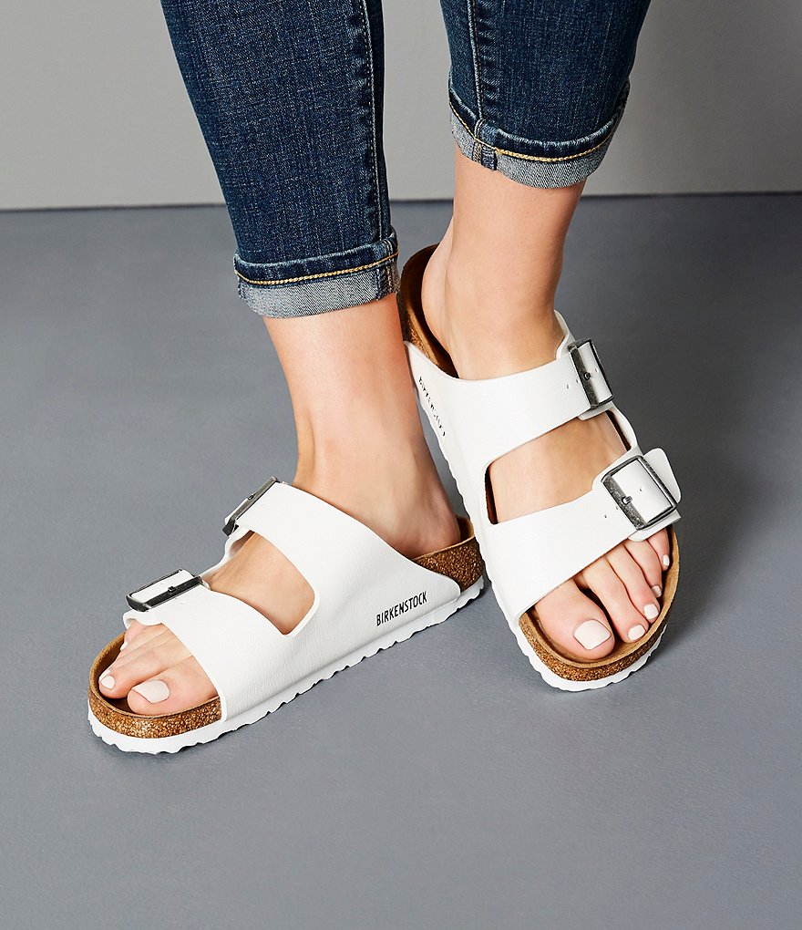 Birkenstock Women's Arizona Double Banded Buckle Slip-On Sandals