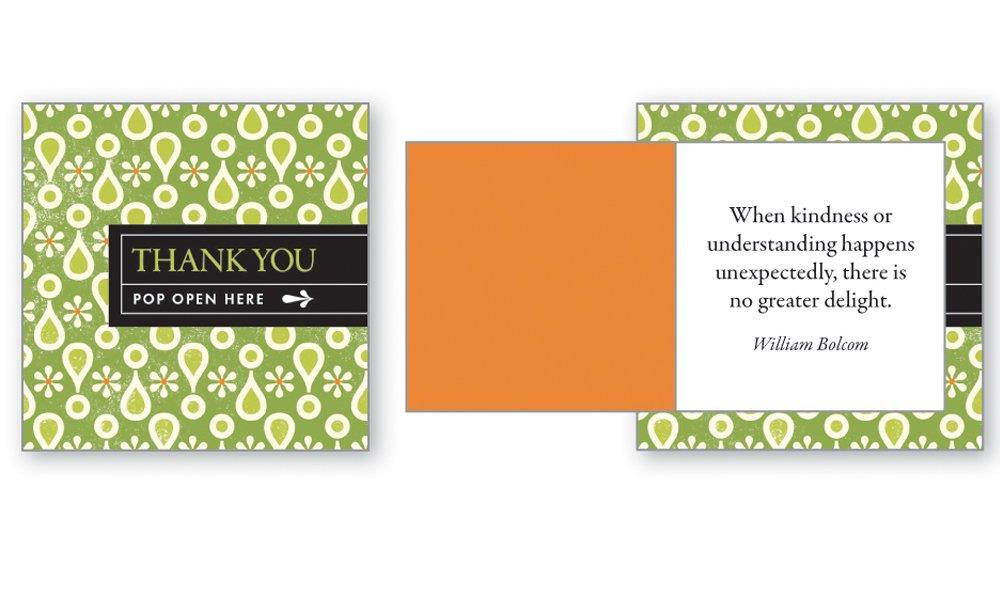 Thoughtfulls Pop Open Cards, BELIEVE, BE HAPPY, SMILE, THANK YOU, SHINE, HAPPY DAY, CARPE DIEM - Inspirational Greeting Cards + Free Bonus GIFT BOUTIQUE Pen