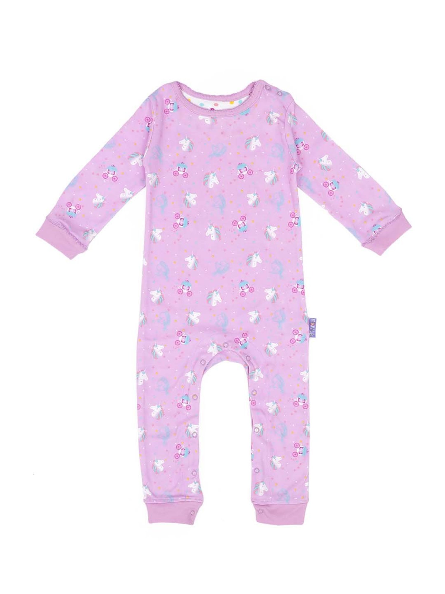 Berrytree Organic Kids Black Cotton Animals Print Rompers