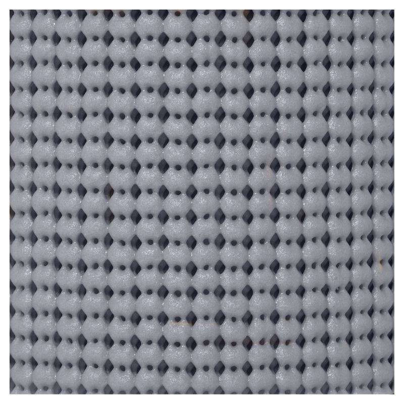 Con-Tact Brand Excel Grip Non-Adhesive Shelf Liner - Alloy Gray (12''x10')