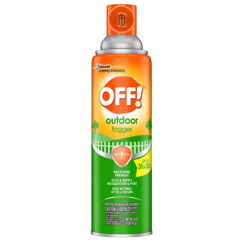 OFF! 16oz Backyard Pretreat Outdoor Fogger