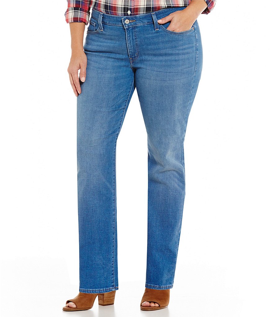 Democracy Plus Size Ab-Solution Capri Skimmer Jean