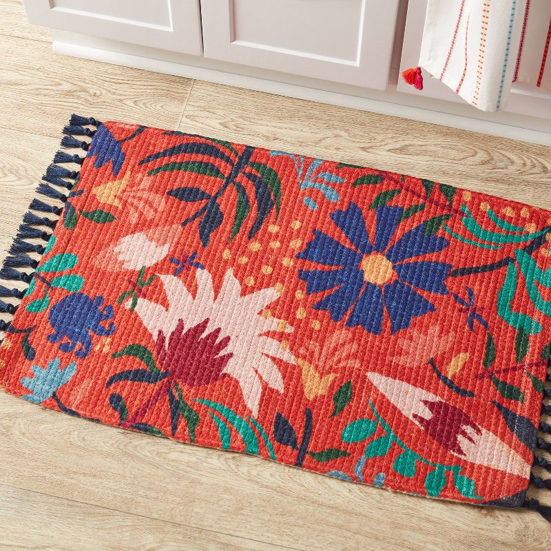 34" x 20" Floral Braided Rug - Opalhouse™