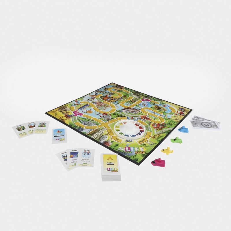 The Game of Life Junior Board Game for Kids Ages 5 and Up