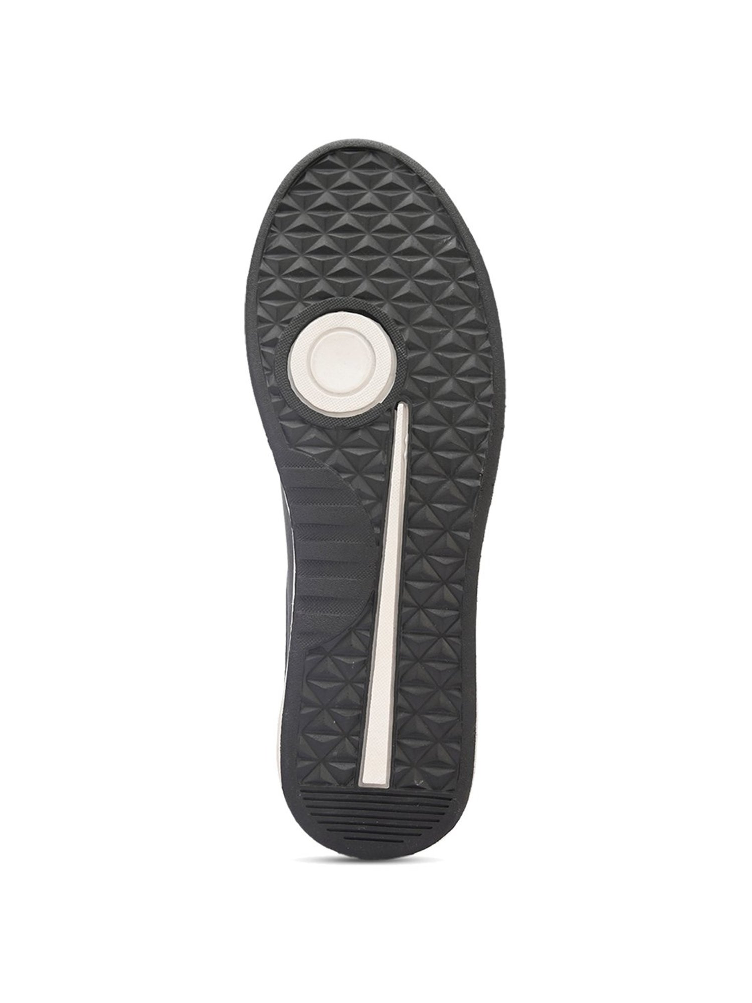 El Paso Men's Black Casual Sneakers