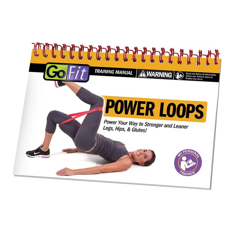 GoFit Round Power Resistance Bands 3pk- 5lb, 10lb, 15lb
