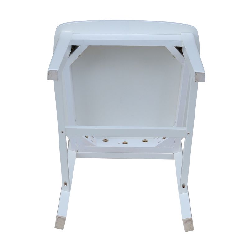 Set of 2 Mission Side Dining Chair White - International Concepts