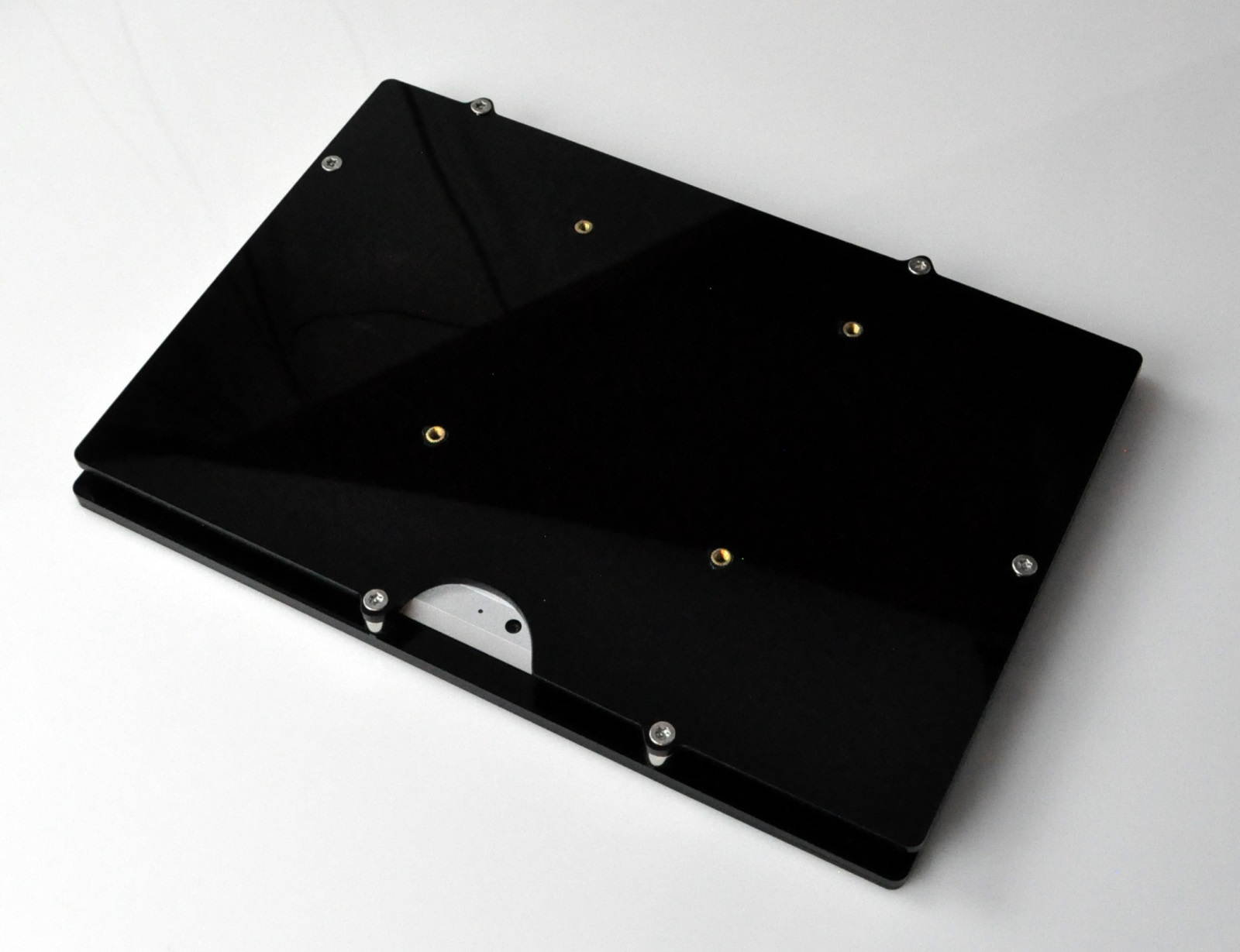 Black Acrylic VESA kit for MS Surface 3 for Store Display, Show Display, Kiosk, POS