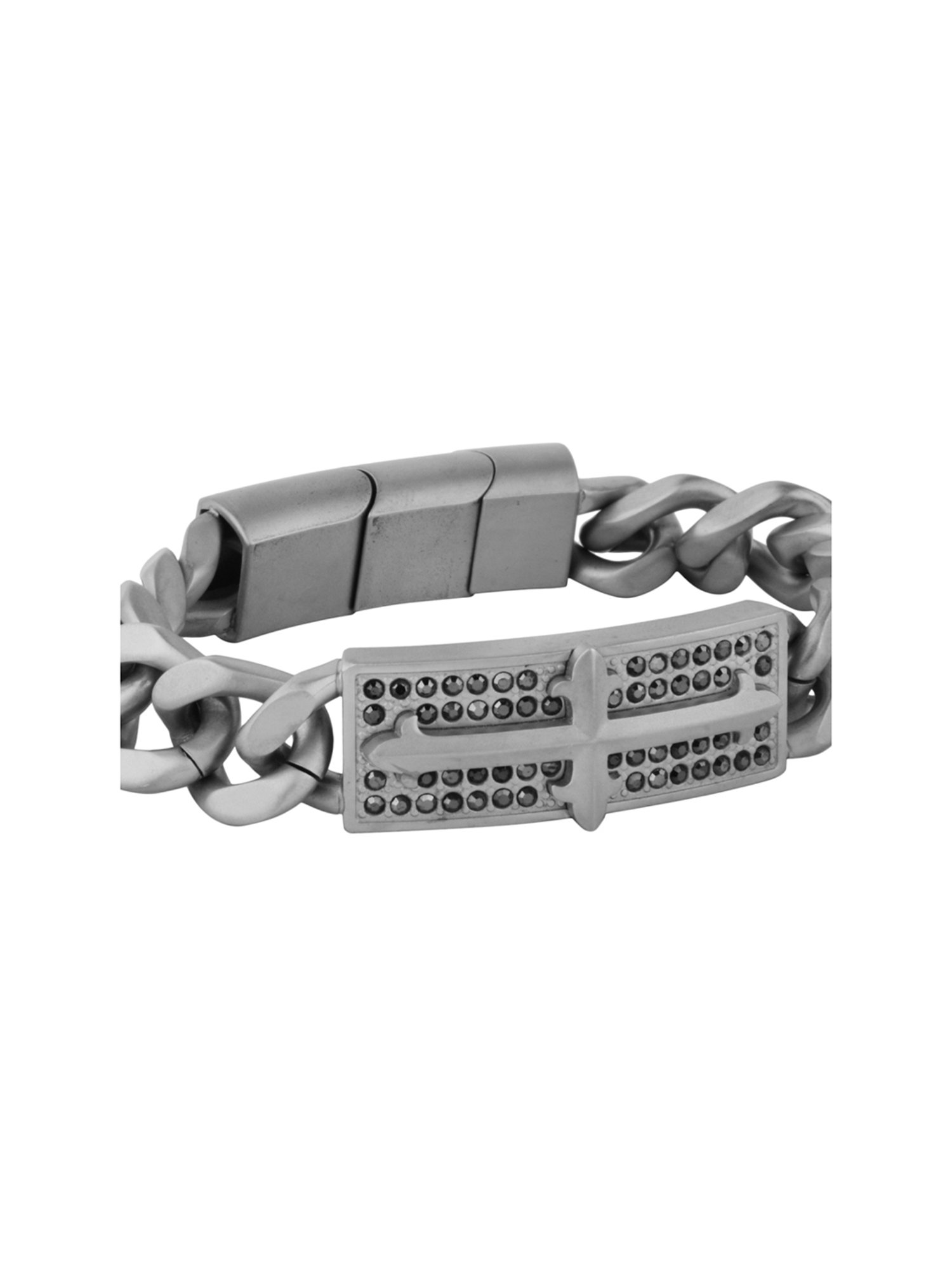 Police Silver-Plated Classic Bracelet for Men