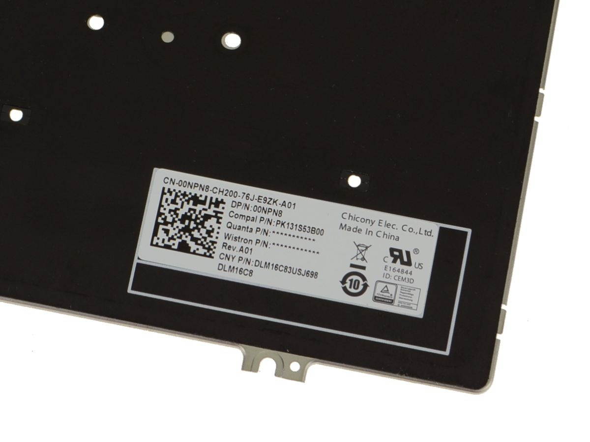 New Laptop Backlit Keyboard for HP Spectre x360 13-w 13-w000 13-w013dx 13-w014dx NSK-XB2BQ us Layout Brown Color